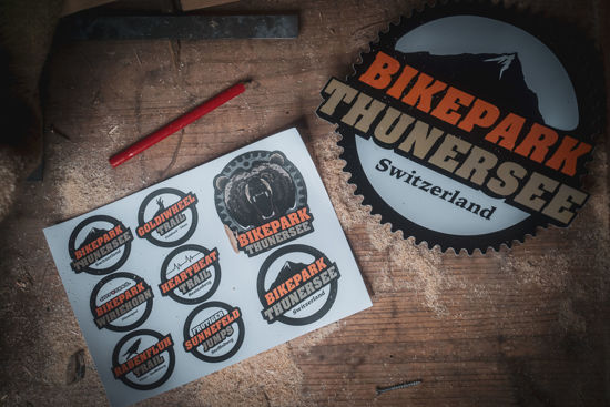 Bild von Bikepark Thunersee Stickerset